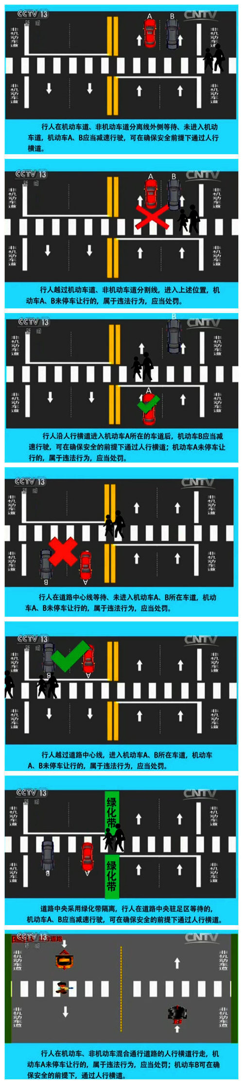 礼让斑马线就是守护生命线 各地对违法“亮剑”-4 礼让斑马线就是守护生命线 各地对违法“亮剑”-4